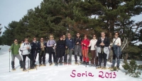 Raquetas de nieve - Santa Inés en Soria